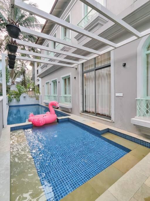 Barcelona Villas At Love Story Siolim- 3Bhk Private Pool Villas Exterior photo