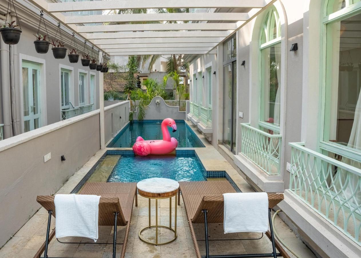 Barcelona Villas At Love Story Siolim- 3Bhk Private Pool Villas Exterior photo